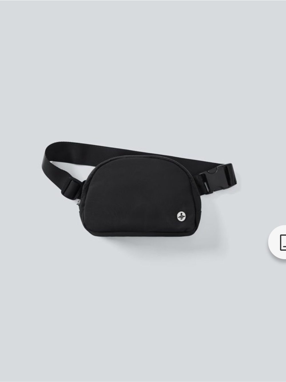 Halara black waist bag price firm